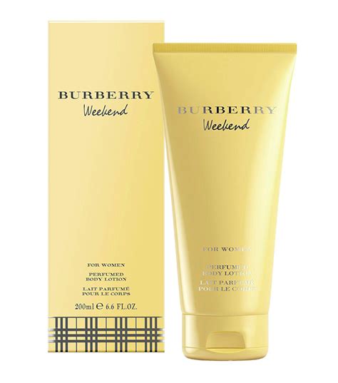 burberry weekend perfumed body lotion|burberry her body lotion 200ml.